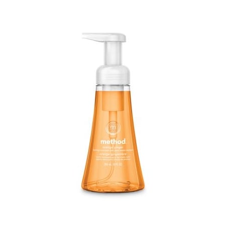 Method Method, Foaming Hand Wash, Orange Ginger, 10 Oz Pump Bottle, 6PK 01474